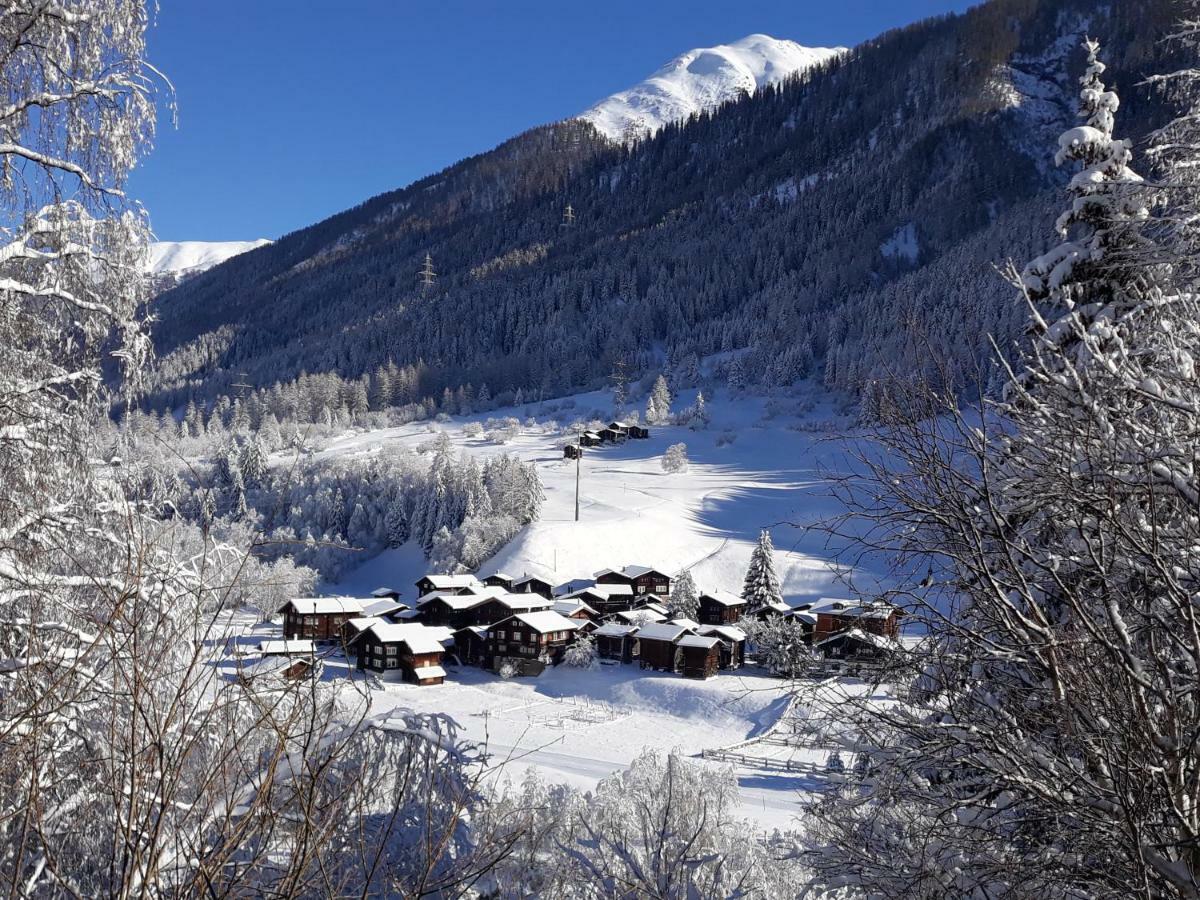 Haus Wiedersehn Goms Bagian luar foto